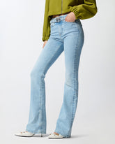 Light jeans with belt and Love Birds buckle -  | Pinko