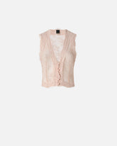Valenciennes lace vest -  | Pinko