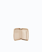 Portafoglio quadrato zip-around in pelle -  | Pinko