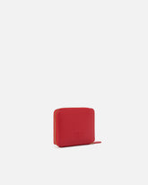 Portafoglio quadrato zip-around in pelle -  | Pinko