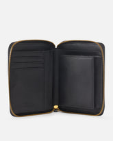 Portafoglio quadrato zip-around nappa trapuntata -  | Pinko