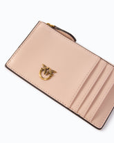 Porta carte con zip - Rosa | Pinko
