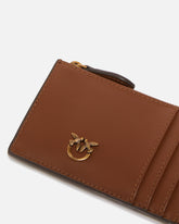 Porta carte chevron con zip -  | Pinko