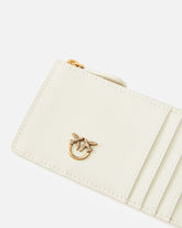 Porta carte chevron con zip -  | Pinko