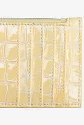 Tarjetero de cocodrilo brillante PINKO Galleria -  | Pinko