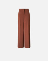 Pantaloni wide-leg da cerimonia in cady -  | Pinko