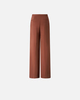 Pantaloni wide-leg da cerimonia in cady -  | Pinko