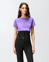 T-shirt ricamo Love Birds -  | Pinko