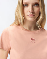 T-shirt con logo Love Birds -  | Pinko