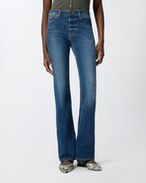 Flared stretch denim jeans -  | Pinko