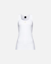 Tank top with Love Bird embroidery -  | Pinko