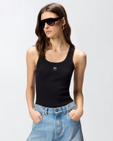 Vest top with Love Birds golden detail -  | Pinko