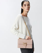 Borsa media a tracolla Love Bag One Chevron -  | Pinko
