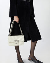 Borsa media a tracolla Love Bag One Chevron -  | Pinko