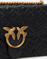 Borsa Love Bag a tracolla in pelle con logo -  | Pinko