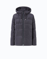 Daunenjacke aus wasserabweisendem technischem Gewebe - Schwarz | Pinko