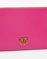 Horizontal Flat Bag in pelle -  | Pinko