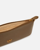 Horizontal Flat Bag in pelle -  | Pinko