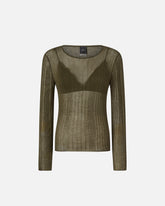 Maglia semitrasparente a costine -  | Pinko