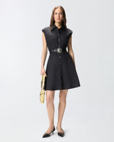 Chemisier con cintura Love Birds -  | Pinko