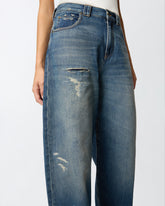 Jeans balloon con gamba extracurva -  | Pinko