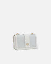 Mini borsa Love Bag a tracolla con profili in pelle -  | Pinko