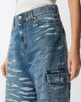 Jeans wide leg zebrati -  | Pinko