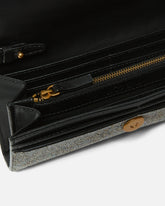 Portafoglio in pelle full strass con tracolla -  | Pinko