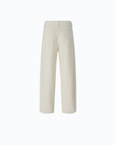Egg-fit cotton bull trousers -  | Pinko