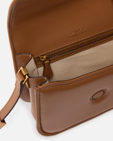 Mittelgroße Umhängetasche Love Bag Box aus Nappaleder - Braun | Pinko