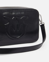 Borsa camera bag con logo in rilievo -  | Pinko