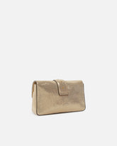 Borsetta a spalla Mini Love Bag suede glitter -  | Pinko