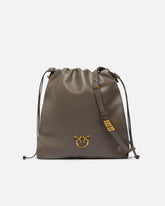 Borsa a spalla media Slouchy Bag verticale in pelle -  | Pinko