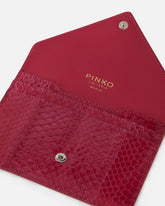 Bustina piccola in rettile lucido PINKO Galleria -  | Pinko