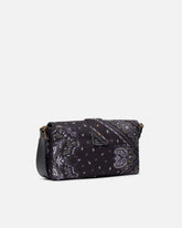 Borsa a spalla media Love Bag Slouchy stampa bandana -  | Pinko