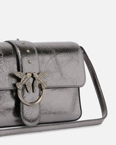 Borsa a spalla media Love Bag One Slouchy in pelle laminata -  | Pinko