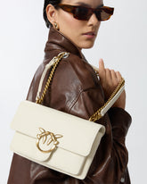Borsa piccola a tracolla Love Bag in pelle morbida -  | Pinko