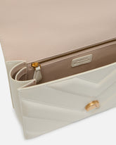 Borsa a tracolla trapuntata Love Bag con disegno a V e logo -  | Pinko