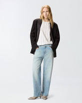 Jeans loose fit con spacchetti -  | Pinko