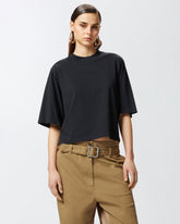 Maglia boxy maniche corte ampia -  | Pinko