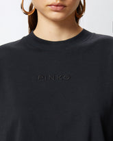 Maglia boxy maniche corte ampia -  | Pinko
