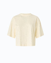 T-shirt con strass e logo -  | Pinko