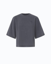 T-shirt délavé à logo Love Birds -  | Pinko