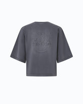 T-shirt délavé à logo Love Birds -  | Pinko
