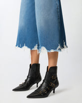 Jeans bermuda lungo con orlo distressed -  | Pinko