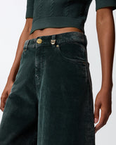 Bermuda lungo in velluto a costine -  | Pinko