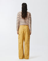 Wide-leg workwear trousers with pockets -  | Pinko
