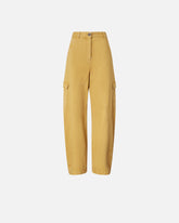 Wide-leg workwear trousers with pockets -  | Pinko