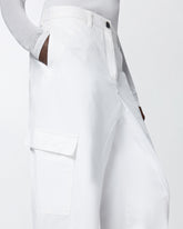 Wide-leg workwear trousers with pockets -  | Pinko