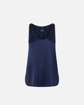 Canotta in satin di seta stretch -  | Pinko